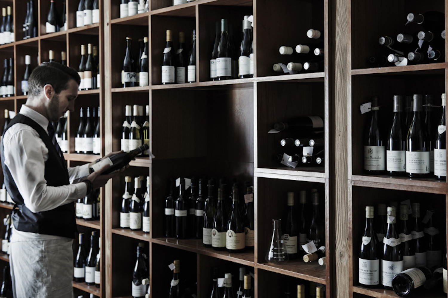 One of the unique and exclusive Australian experiences is visiting the cellar at the Lake House, Daylesford