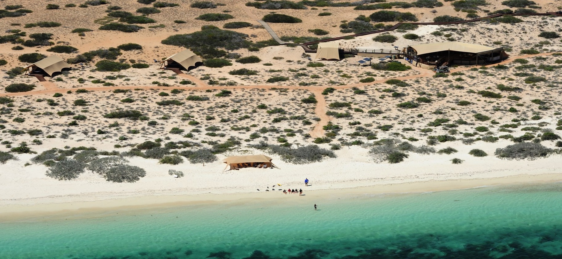 Swim with whales at Sal Salis The luxury camp of Sal Salis